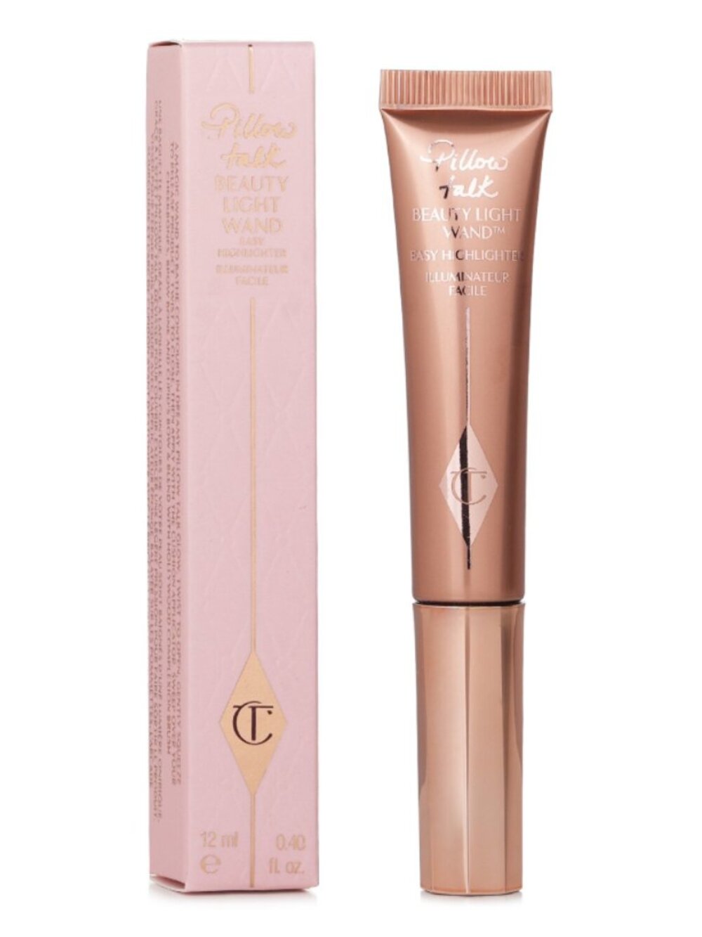 NWT Charlotte Tilbury Pillow Talk Beauty Light Wand - Pillow Talk